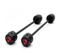 For SUZUKI For HAYABUSA GSX1300R 2008-2024 GSX 1300R For HAYABUSA Motorcycle Wheel Protector Rear Front Axle Fork Crash Slider Crash Protector(RED)