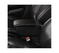 For Suzuki For Ignis 2016-2023 Dual Layer Central Content Products Interior Armrest Storage Box(F Style Black Red No USB)