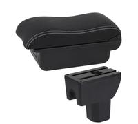 For Suzuki For Ignis Armrest Box Car Armrest Box Dedicated Retrofit Parts Interior Storage Box Car Accessories(B3 white line 3 USB)