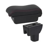 For Suzuki For Ignis Armrest Box Car Armrest Box Dedicated Retrofit Parts Interior Storage Box Car Accessories(B1 red line 3 USB)