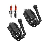 For Suzuki For Intruder For VS700 VS750 VS800 1986-2004/2 X Ignition Coil Spark Plug 33410-38A02 33410-38A11 Motorcycle Ignition System