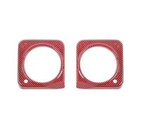 For Suzuki For Jimny 2019 2020 2021 2022 2023 2024 Up Car Dashboard Decoration Frame Cover Interior Accessories Car Trim Interior(Red carbon fiber)