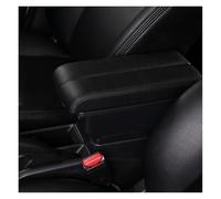 For Suzuki For Swift 2005-2020 Armrest Box Universal Car Center Console Modification Accessories Double Raised With USB Car Armrest Storage Box(B-Black black line)
