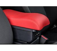 For Suzuki For Swift 2005-2023 Armrest Box Protector Center Console Auto Storage Box Retrofit Interior Car Accessories(B1 Red black 3)