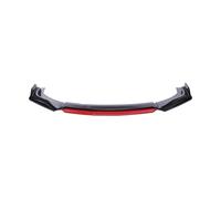 For Suzuki For Swift For Sport Front Bumper Lip Splitter Spoiler Body Kit Strut Rods MZEER(Carbon fiber pattern)