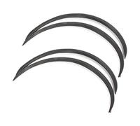 For Suzuki For Swift For SX-4 Universal 73cm/29'' Car Wheel Eyebrow Fender Flares Stickers Mudguard Accessories Car Wheel Eyebrow Arch(Carbon Fiber Black)