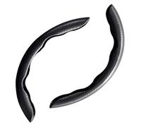 For Suzuki For Swift VII 2023 2024 2025 Segmented Steering Wheel Protector Sports Steering Wheel Cover 2Pcs Steering Wheel Covers Car Steering Wheel Covers( Black)