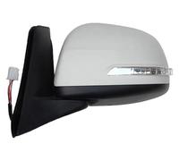 For Suzuki For SX4 2012 2013 Car Exterior Side Rearview Mirror Assembly Electric Complete Wing Door Complete Wing Mirrors(White,Left)