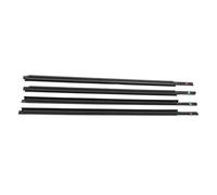 For Suzuki For SX4 For Hatchback 2007 2008 2009 2010 2011 2012 2013 2014 4PCS Car Door Glass Window Seal Moulding Trim 83811-56K00-000