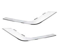 For Suzuki For SX4 For S-Cross For Crossover 2016-2021 Car Front Fog Light Lamp Chrome Trim Cover Bumper Grille Front Left Right Grille(1 Pair)