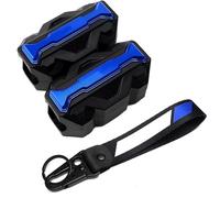 For SUZUKI For V-strom 650 800DE 1000 250 1050 XT DL650 Motorcycle Engine Guard Bumper Crash Protection Block Motorcycle Engine Guards(D Blue)
