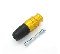 For Suzuki G310R S1000RR S1000XR HP4 GSX250R GW250 Motorcycle Exhaust Pipe Anti-fall Rod Body Protection Ball Bumper Slider(Gold)