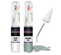 For SUZUKI GARDENING AQUA ZVK + Clear Coat Touch Up Paint Lacquer Fix Kit