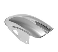 For Suzuki GN125 GN250 Motorcycle Front Fender Mud Flap Guard Fairing | Motorcycle Fender Mudguard Flaps Splash Wheel Cover Chrome(Chrome)