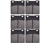 For SUZUKI GS 550 E/ES/GSX 550 ESD/ESE/EFE/EFF/ESH/EFG 1984-1987 / GSX 750 SE Katana / 400 FW/FWS/FWS-2 1985 Motorcycle Front Rear Brake Pads Organic Disc