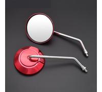 For Suzuki GSF 1250 1200 650 BANDIT HAYABUSA GSXR1300 Motorcycle Back View Mirror Electric Bicycle Rearview Mirrors Moped Side Mirror 8mm Round(Red)