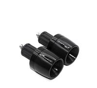 For SUZUKI GSF 250 600 600S 650 650S 650N 1200 1250 Bandit 650S 7/8"22MM Handlebar Grips Handle Bar Grip End Cap Plug (Color : Black, Size : Normal)