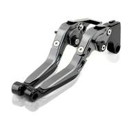 For Suzuki GSF1200 BANDIT 2001-2006 2005 2004 Motorcycle Adjustable CNC Aluminum Alloy Folding Extendable Brake Clutch Lever(Black 2)