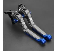 For SUZUKI GSF1200 BANDIT GSF 1200 2000 1999 1998 1997 1996 Motorcycle Brake Lever Clutch Handle Adjustable Grips Sets(Blue 6)