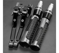 For SUZUKI GSF1200 BANDIT GSF 1200 2000 1999 1998 1997 1996 Motorcycle Brake Lever Clutch Handle Adjustable Grips Sets(Gray 1)