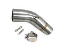 For Suzuki GSX-R600 750 GSXR 600 750 K11 2011-2015 51MM Motorcycle Exhaust Muffler Middle Section Link Pipe Motorcycle Exhaust Pipe