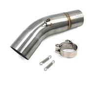 For Suzuki GSX-R600 750 K11 2011 2012-2015 Motorcycle Exhaust Muffler Pipe Middle Section Link Pipe 51MM HRQCTIM