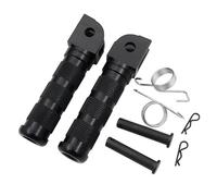 For Suzuki GSX-S750 S1000 GSX250R V-STROM250 SV650 GIXXER Motorcycle Pedal FootRest Footpegs FIXCOR(Black)