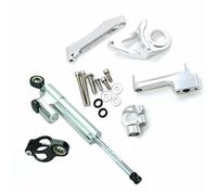 For Suzuki GSX1300R HAYABUSA 1300 1998 1999 2000 2001 2002 2003-2019 Motorcycle Steering Stabilizer Damper Mounting Bracket Kit Anti-shake device(Damper n Bracket 4)
