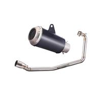 For Suzuki GSXR150 GSXR125 GSXS150 GSXS125 2017-2024 Motorcycle Exhaust Full System Front Pipe Muffler Escape Line(Black)
