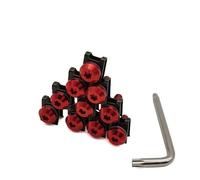 For Suzuki GSXR400 GT250 GT550 RG500 RGV250 VS800 VZ800 Motorcycle Fairing Screws Body Spring Nuts Bolts Bodywork Windshield Bolts