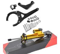For Suzuki GSXS1000 F 2016-2023 2019 2018 2017 2016 CNC Steering Dampers Motorcycle Stabilize Damper Bracket Mounting Kit