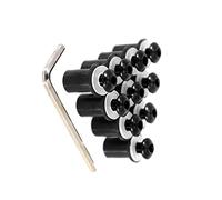 For Suzuki Hayabusa GSX1300R GSR400 GSR600 GSR750 GSXR 600 750 SV650 Motorcycle Windshield Bolts Screw Nut Fastener Kit M5 10 Pcs