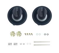 For Suzuki INTRUDER 400 VS400 Front & Rear Carburetor Repair Kit Diaphragm Float Parts main tenance(Style4)