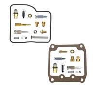 For Suzuki INTRUDER 400 VS400 Front & Rear Carburetor Repair Kit Diaphragm Float Parts main tenance(Style2)