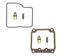 For Suzuki INTRUDER 400 VS400 Front & Rear Carburetor Repair Kit Diaphragm Float Parts main tenance(Style1)