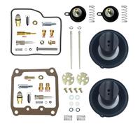 For Suzuki INTRUDER 400 VS400 Front & Rear Carburetor Repair Kit Diaphragm Float Parts main tenance(Style7)
