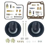 For Suzuki INTRUDER 400 VS400 Front & Rear Carburetor Repair Kit Diaphragm Float Parts Outboard Engine
