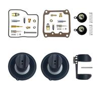 For Suzuki Intruder VS600 VS600GL Front Rear Carburetor Repair Kit With Plunger Diaphragm & Float Parts