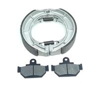 For Suzuki Savage LS400 F/P/U 1986-1996 LS650 F/P 1986-2004 2003 2002 2001 2000 Front Brake Pad Rear Brake Shoe Kit Set
