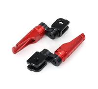 For Suzuki SV650 2016-2022 SV650X 2018-2022 SFV650 For GLADIUS 2009-2015 Motorcycle Adjustable Front Footrests Foot Pegs Footpegs(RED)