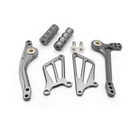 For Suzuki SV650 SV 650 S 2015 2026 2017 2018 Aluminum Motorcycle Rearset Footrest Footpeg Brake Gear Shift Shifter Lever Wing Footrests(GRAY)