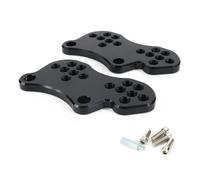 For Suzuki SV650 SV650s 1999-2014 Motorcycle Fully Adjustable Position Up And Back Rear Set Riser Plates Motorbike Foot Pegs