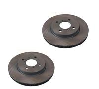 FOR SUZUKI SWIFT IV FRONT PAIR OF BRAKE DISCS
