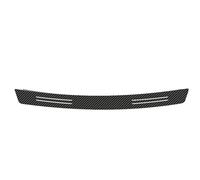 For Suzuki SX4 Car Styling Rear Bumper Scuff Guard Protector Sticker Carbon Fiber Trunk Door Guard Strips(Black,90x7cm)