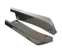 For Suzuki SX4 For SWIFT For Alto For Liane For Grand For Vitara For SCross ABS Car Universal Rear Bumper Spoiler Diffuser MZEER(Carbon fiber pattern)