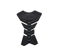 For Suzuki TL1000 B-King V-Strom GSXR600/1000 Motorcycle Stickers 3D Rubber Protective Fishbone Tank Suitable(All black)