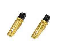 For Suzuki V-STROM250 / DL250 GSX1300R HAYABUSA GSX-S125 GSX-S150 GSX-R125 GSX-R150 GSX250R Motorcycle Anti-slip Rear Footrest CNC Aluminum Foot Pegs(Gold)