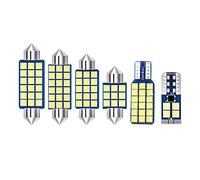 For Suzuki Vitara LY 2015 2016 2017 2018 2019 2020, 5pcs Festoon Car LED Bulbs Interior Dome Reading Lamp Trunk Light Accessories