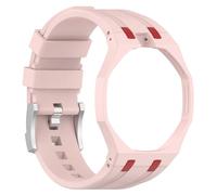 For Swatch AP Royal Pop Sports Silicone Strap Shockproof Integrated PC Case Silicone Straps Pocket Watch Modified Wrist Strap Pocket Watch Changer To Wristwatch Mod Kit