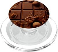 For Sweet Tooth and Candy Lovers, A Praline Chocolate Bar PopSockets PopGrip for MagSafe